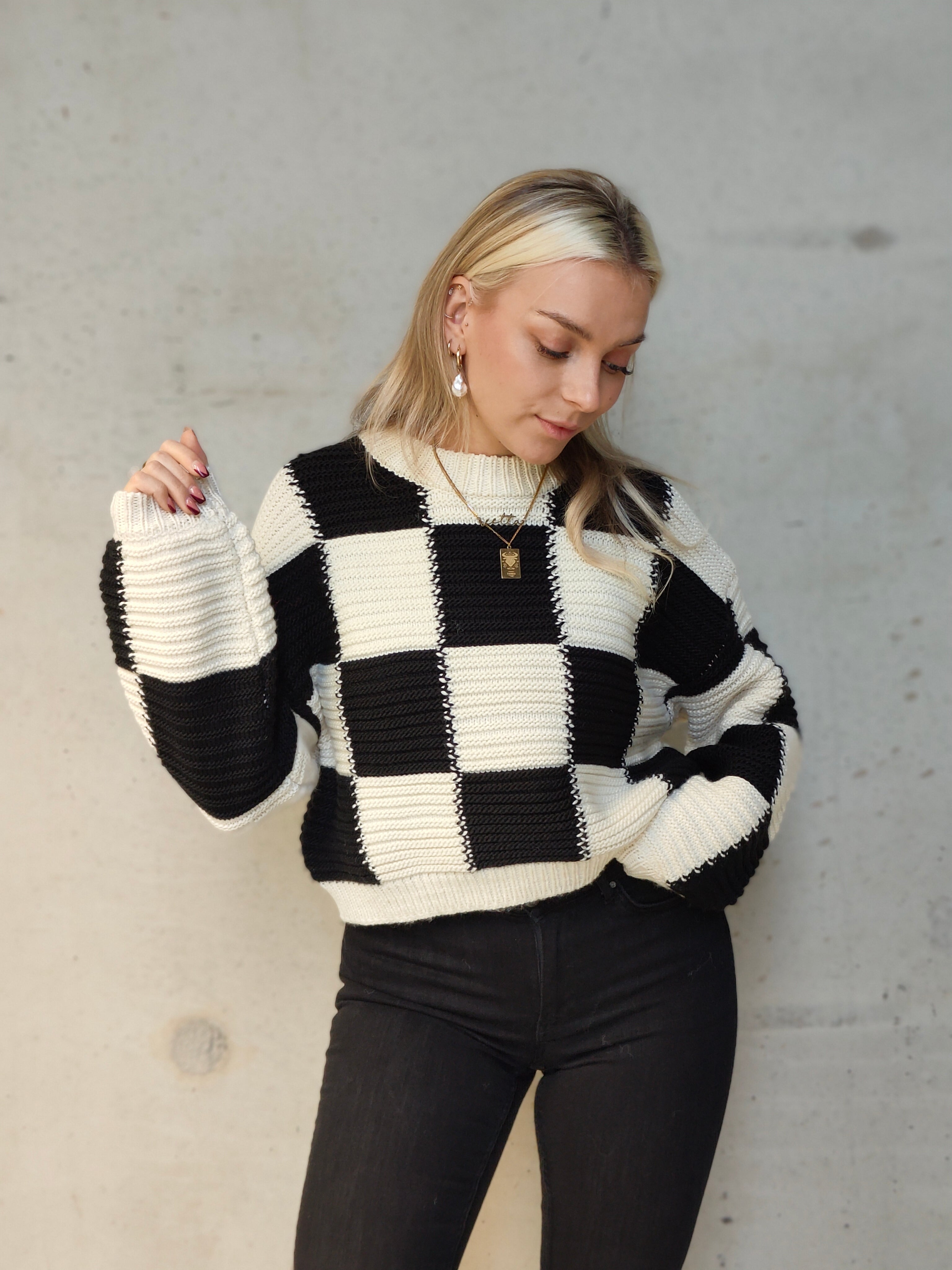 PCNAMIE Pullover - Egret